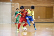 2020年2月2日に開催されたJFAバーモントカップ第30回全日本U-12フットサル選手権新潟県大会県央ブロック予選リーグの様子