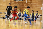 2020年2月2日に開催されたJFAバーモントカップ第30回全日本U-12フットサル選手権新潟県大会県央ブロック予選リーグの様子