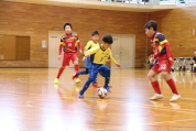 2020年2月2日に開催されたJFAバーモントカップ第30回全日本U-12フットサル選手権新潟県大会県央ブロック予選リーグの様子