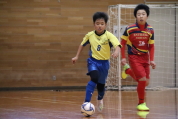 2020年2月2日に開催されたJFAバーモントカップ第30回全日本U-12フットサル選手権新潟県大会県央ブロック予選リーグの様子