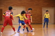 2020年2月2日に開催されたJFAバーモントカップ第30回全日本U-12フットサル選手権新潟県大会県央ブロック予選リーグの様子