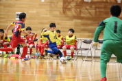 2020年2月2日に開催されたJFAバーモントカップ第30回全日本U-12フットサル選手権新潟県大会県央ブロック予選リーグの様子