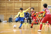 2020年2月2日に開催されたJFAバーモントカップ第30回全日本U-12フットサル選手権新潟県大会県央ブロック予選リーグの様子