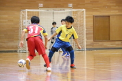 2020年2月2日に開催されたJFAバーモントカップ第30回全日本U-12フットサル選手権新潟県大会県央ブロック予選リーグの様子