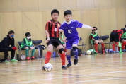 2021年1月10日に開催された第28回東北電力杯新潟県少年フットサル大会県央予選の様子