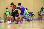 2021年1月10日に開催された第28回東北電力杯新潟県少年フットサル大会県央予選の様子