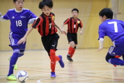 2021年1月10日に開催された第28回東北電力杯新潟県少年フットサル大会県央予選の様子