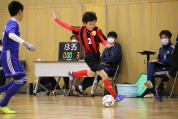 2021年1月10日に開催された第28回東北電力杯新潟県少年フットサル大会県央予選の様子