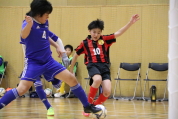 2021年1月10日に開催された第28回東北電力杯新潟県少年フットサル大会県央予選の様子