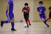 2021年1月10日に開催された第28回東北電力杯新潟県少年フットサル大会県央予選の様子