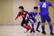 2021年1月10日に開催された第28回東北電力杯新潟県少年フットサル大会県央予選の様子