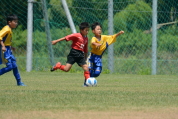 2021年7月18日・8月8日に開催されたマルソーカップ第19回キッズサッカー大会県央予選の様子