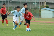 2021年7月18日・8月8日に開催されたマルソーカップ第19回キッズサッカー大会県央予選の様子