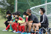 2021年10月2日に開催されたJFA第45回全日本U-12サッカー選手権大会新潟県大会グループリーグの様子