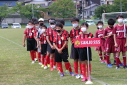 第6回パール金属カップ県央地区少年サッカー大会の様子