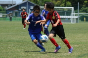 第6回パール金属カップ県央地区少年サッカー大会の様子