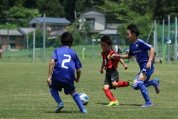 第6回パール金属カップ県央地区少年サッカー大会の様子