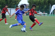 第6回パール金属カップ県央地区少年サッカー大会の様子