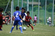 第6回パール金属カップ県央地区少年サッカー大会の様子