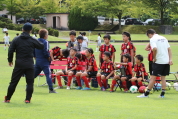 U-11サッカー大会県央予選の様子