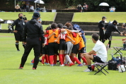 U-11サッカー大会県央予選の様子