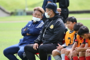 U-11サッカー大会県央予選の様子