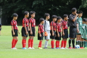 U-11サッカー大会県央予選の様子