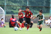 U-11サッカー大会県央予選の様子