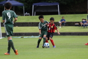 U-11サッカー大会県央予選の様子