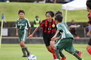 U-11サッカー大会県央予選の様子