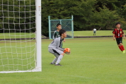 U-11サッカー大会県央予選の様子