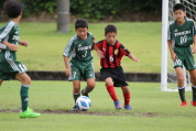 U-11サッカー大会県央予選の様子