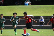 U-11サッカー大会県央予選の様子