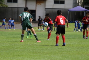 U-11サッカー大会県央予選の様子