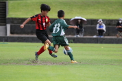 U-11サッカー大会県央予選の様子