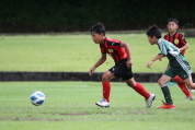 U-11サッカー大会県央予選の様子