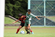 U-11サッカー大会県央予選の様子