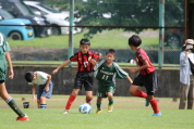 U-11サッカー大会県央予選の様子