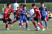 北信越スポーツ少年団サッカー大会の様子