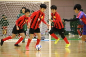 東電杯U-12フットサル大会の様子