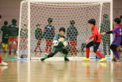 東電杯U-12フットサル大会の様子