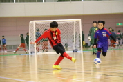 東電杯U-12フットサル大会の様子