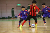 東電杯U-12フットサル大会の様子