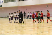 東電杯U-12フットサル大会の様子