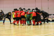 東電杯U-12フットサル大会の様子