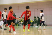 東電杯U-12フットサル大会の様子