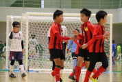 東電杯U-12フットサル大会の様子