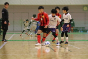 東電杯U-12フットサル大会の様子