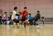 東電杯U-12フットサル大会の様子