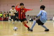 東電杯U-12フットサル大会の様子